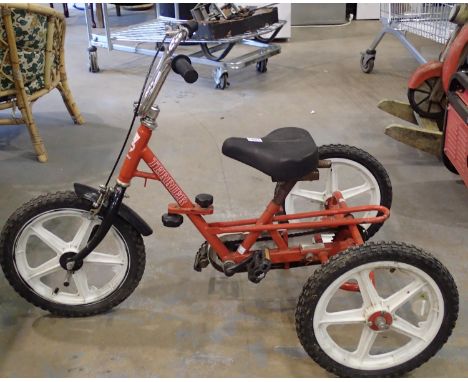 Childs Red Terrier tricycle. Not available for in-house P&amp;P 