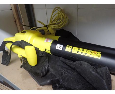 Challenge leaf blower/vac. Not available for in-house P&PAll electrical items in this lot have been PAT tested for safety and