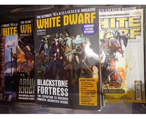 Collection of White Dwarf Warhammer magazines. P&amp;P Group 3 (£25+VAT for the first lot and £5+VAT for subsequent lots) 