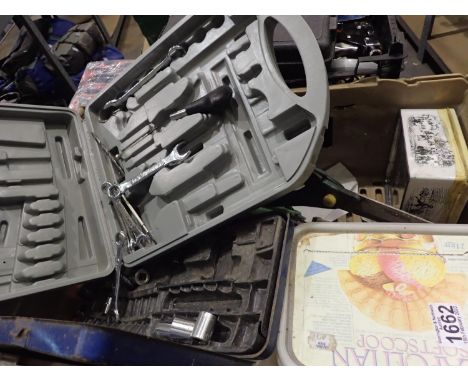 Mixed hand tools including saws. Not available for in-house P&amp;P 