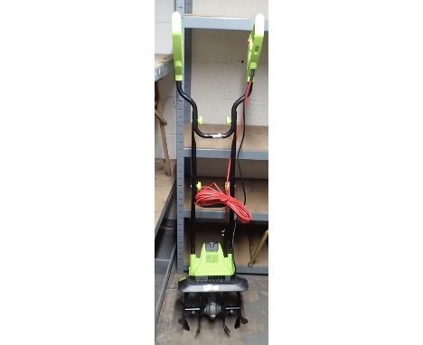 Garden Gear electric tiller. Not available for in-house P&PAll electrical items in this lot have been PAT tested for safety a