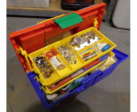 Toolbox with tool and fixing contents. Not available for in-house P&amp;P 