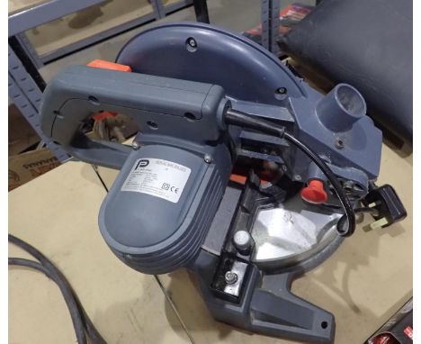 Pro Tools circular saw. Not available for in-house P&PAll electrical items in this lot have been PAT tested for safety and ha