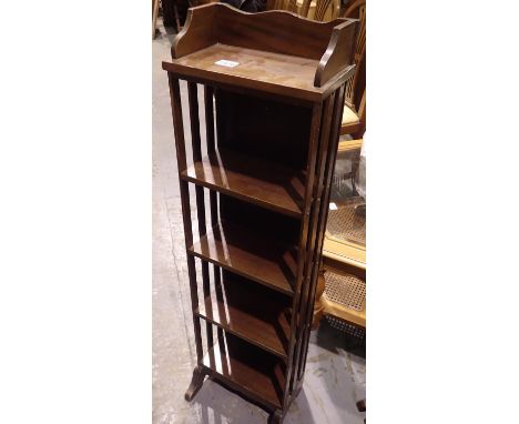 Five shelf CD rack/bookcase, 30 x 20 x 110 cm H. Not available for in-house P&amp;P 