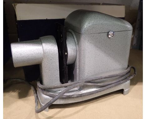 Unbranded vintage slide projector, with slides. Not available for in-house P&amp;P 