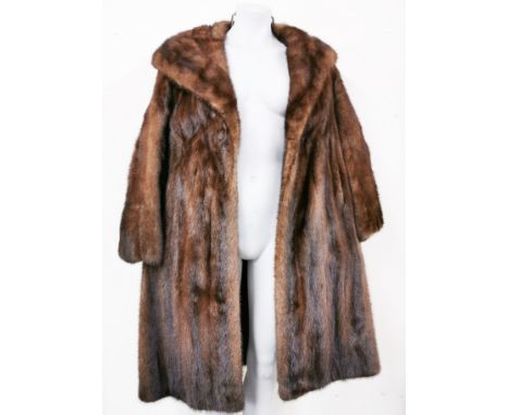 A vintage mink coat.