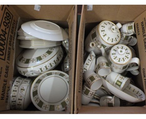 A Spode Persia part dinner and tea set (two boxes)