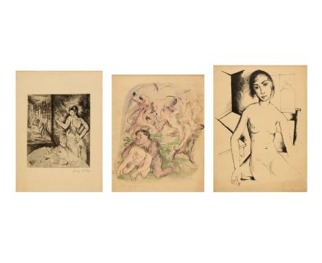 Various Artists,  European School 20th Century, (i) Paul Herrmann (German 1864-1946) The Shepherdess, from Illustration for S