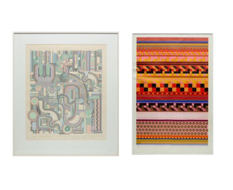 Sir Eduardo Paolozzi CBE RA, Scottish 1924-2005,Theory of Relativity, 1967;screenprint in colours on wove,  signed, dated and