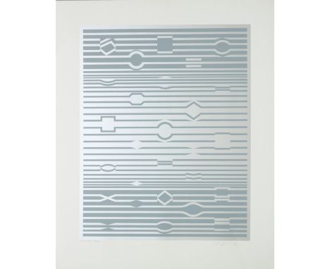 Victor Vasarely, Hungarian/French 1906-1997,MAR-KAB, 1973;screenprint on wove,  signed, titled, and numbered 198/280 in penci