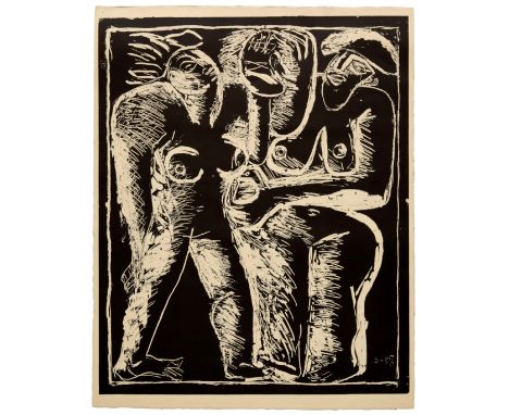 Le Corbusier (Charles-Edouard Jeanneret), Swiss-French 1887-1965, Petite Confidences, 1957;monochrome lithograph on wove,  si