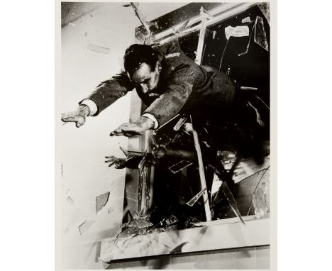 Cornel Lucas, British 1920-2012,&nbsp;Stunt Artist, 1950 (printed later);&nbsp;vintage silver gelatin print on photographic p