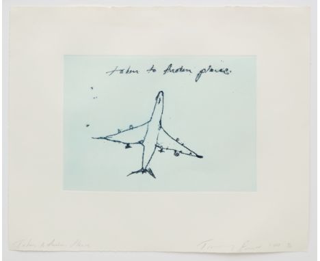 Tracey Emin CBE RA,&nbsp;British b. 1963-&nbsp;Taken to Another Place, 2011; polymer-gravure etching in colours on wove,&nbsp