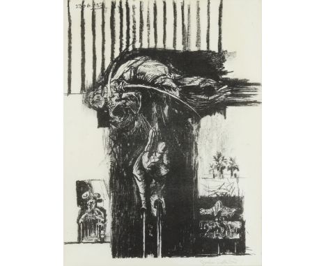Graham Sutherland OM, British 1903-1980,La Petite Afrique, 1953;lithograph on Japan paper,  signed in pencil, from the editio