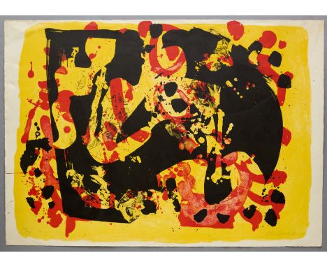 Alan Davie, British 1920-2014, Zurich Improvisation II, 1965; lithograph in colours on wove, signed and numbered 34/75 in pen