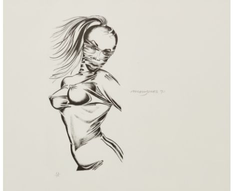Allen Jones RA, British b.1937-   Häxli (Lloyd 62), 1971;  lithograph on BFK Rives paper,  signed, dated and numbered '12/50'