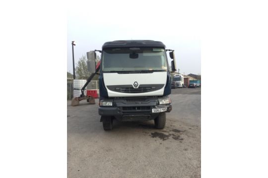 Renault Kerax Tipper Grab Renault Kerax Tipper Grab Sleep Cab 62 Plate kms Tested Until