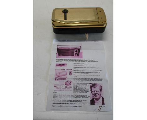 A rare portable Wondergram record player