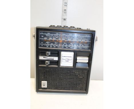 A vintage Grundig City Boy 700 radio 