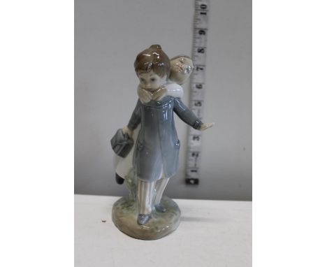 A ceramic Peter Pan figure Lladro? 