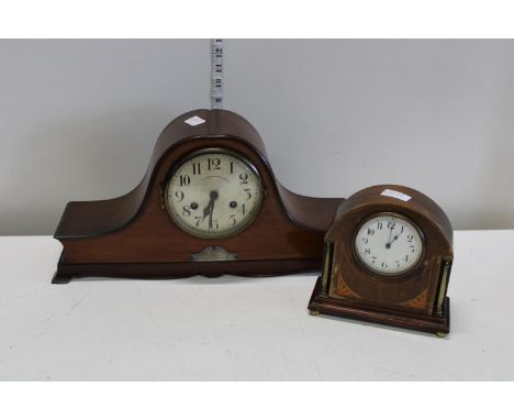 Two vintage mantel clocks 