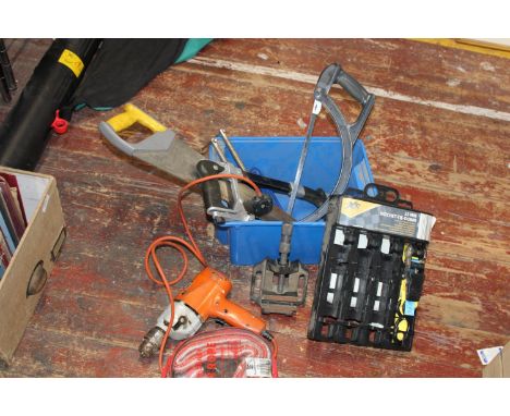 A job lot of assorted tools etc 'no postage available' 