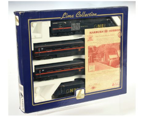 Lima OO L149624 Ltd Edition GNER Train Pack. Containing Power &amp; Dummy cars plus 2x coaches - The Old Course St Andrews, H