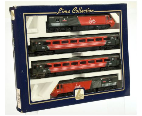 Lima OO 149859 Virgin Trains 4x piece Train Pack. Containing Power &amp; Dummy cars plus 2x coaches - The Red Arrows. Conditi