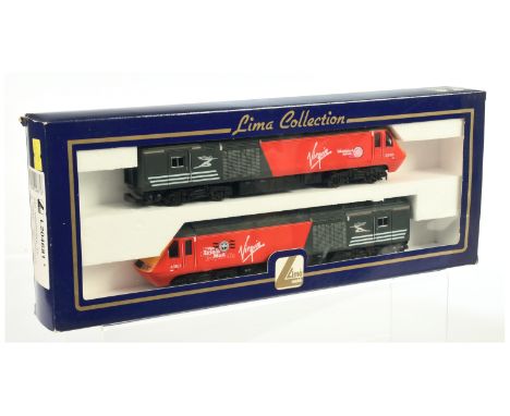 Lima OO L204681 Virgin Trains HST 125 Twin Loco Pack. Containing 43100 Blackpool Rock &amp; 43101 The Irish Mail. Conditions: