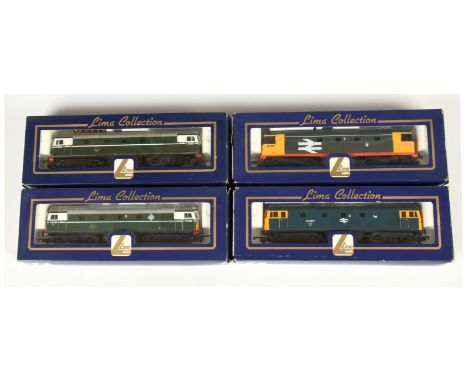 Lima OO Group of 4x Class 26 &amp; 27 Diesel Loco's. Comprising L204670 26006 BR Grey / Yellow Railfreight; L204671 27001 BR 