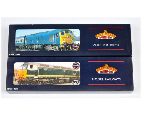 Bachmann pair of Diesel Locomotives comprising of 32-426 Class 24 BR Diesel Locomotive No. D5054 and 32-752 Class 57 First Gr