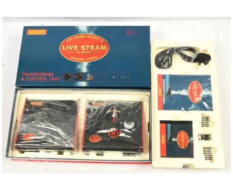 Hornby (China) R8205 Live Steam OO Gauge Transformer & Controller Unit. Comes with mains power lead, 2x connecting leads, tra