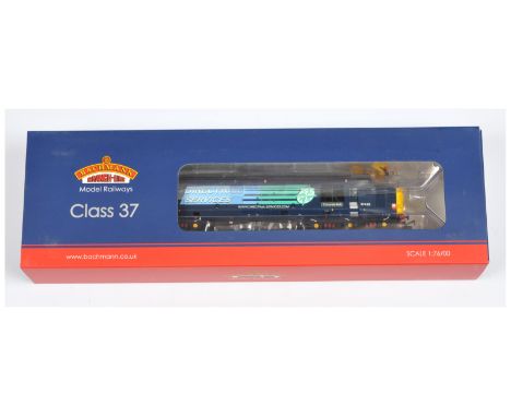Bachmann OO Gauge 32-370NF (Limited Edition) Class 37 Direct Rail Services Compass Diesel Locomotive No. 37425 "Sir Robert Mc