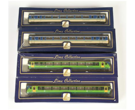 Lima OO Regional Railways &amp; Central Pair of DMU's. Comprising 204895 Regional Railways Blue / Grey 57420 - 52420; L204935