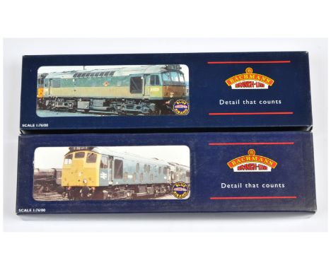 Bachmann pair of Class 25 Diesel Locomotives comprising of 32-325 Class 25/1 Bo-Bo Diesel Locomotive No. D5211 and 32-411 Cla