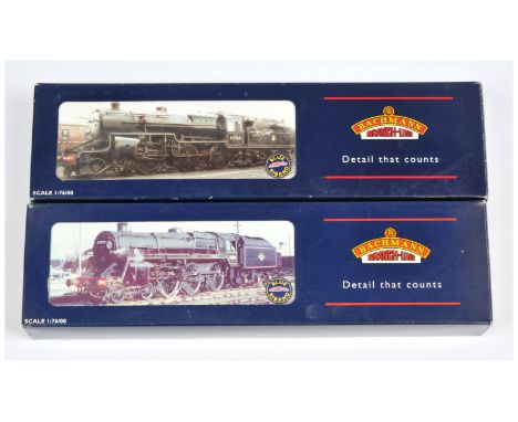 Bachmann OO Pair of boxed Steam Loco's. Comprising 32-177 2-6-0 BR Black 42789 Crab; 32-504 4-6-0 BR Green 73014 Class 5MT, b