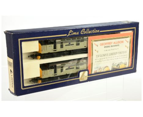 Lima OO L204922 Ltd Edition Class 37 Set. Containing 37711 - Tremorfa Steelworks &amp; 37712 - The Cardiff Rod Mill, comes wi