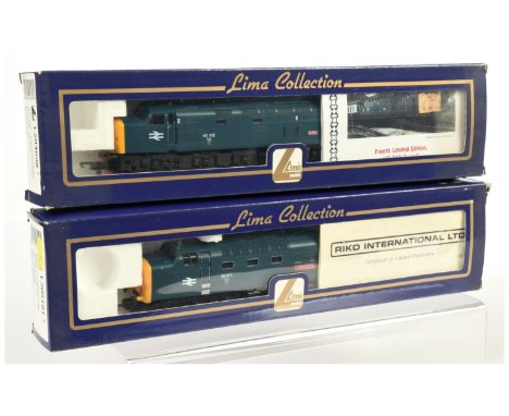 Lima OO Pair Class 40 &amp; 55 Ltd Edition Diesel Loco's. Comprising L204698 40012 BR Blue - Aureol - Moray's Model Centre ce
