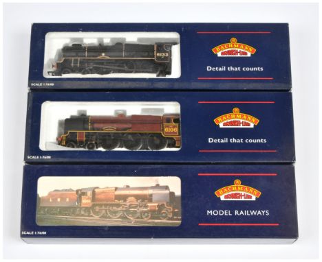 Bachmann Trio of Scot Class Steam Locomotive to include 31-283 4-6-0 LMS Scot Class Steam Locomotive No. 6119 "The Lancashire