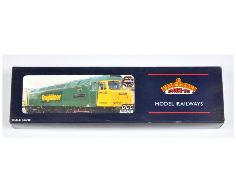 Bachmann OO Gauge 32-750 Class 57 Freightliner Diesel Locomotive No. 57008 "Freightliner Explorer". Condition is Mint in gene