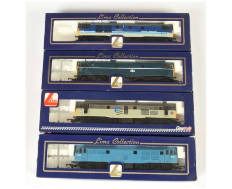 Lima OO Group of 4x Class 31 Diesel Loco's. Comprising L 204614 D5578 BR Blue; L204940 31185 BR Triple Grey; L204946 31411 BR