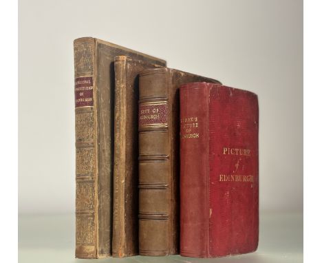 Edinburgh, a group of four 18th and early 19th century volumes comprising: R. Monteith "An Theater (sic.) of Mortality....Ins