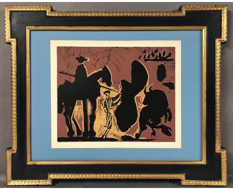 After Pablo Picasso (Spanish, 1881 - 1973)Avant la PiqueLinocut printed in ColorsUnsigned, from an edition of 520, 1962Proven