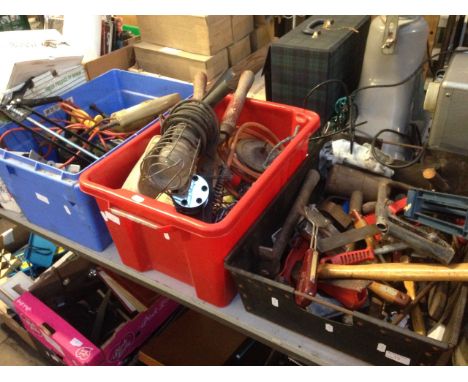 THREE BOXES OF TOOLS