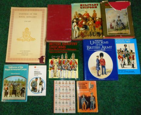 Books. Military Uniforms 1686-1918 - North.; Uniforms of the Royal Armoured Corps - Dawson.; British Military Uniforms - Lave