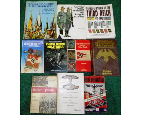 German. Books. Hitler Youth. History, Organization, Uniforms and Insignia - Stephens.; Uniforms and Insignia of the German Fo
