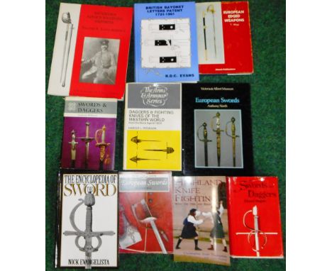 Books. Eickhorn Edged Weapons Exports. Vol. 1: Latin America - Quesada & Hickox.; British Bayonet Letters patent 1721 - 2961 