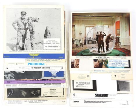 25 sets of Front of House cards including The Wild Geese, Performance starring Mick Jagger, Ice Cold In Alex, Mandingo, The O