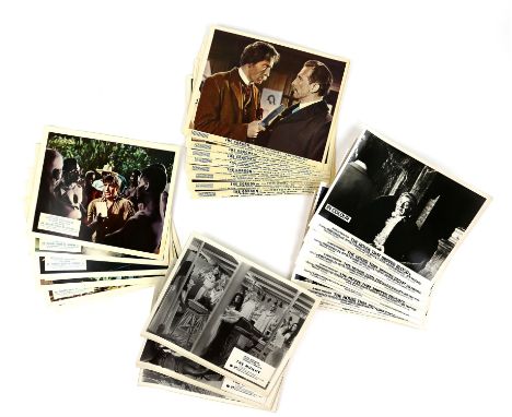 Hammer Films - 4 sets of Front of House cards, The Mummy (1959), The House That Dripped Blood (1971) (8), The Gorgon (1964) (