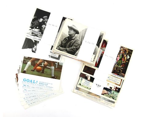 25 sets of Front of House cards including Fatal Attraction, East of Eden, Goal - World Cup, Silverado, Half a Sixpence, Holid
